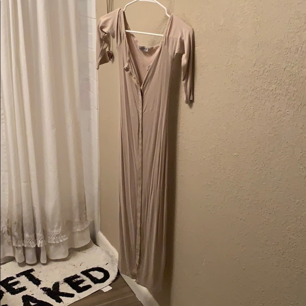 Button down dress